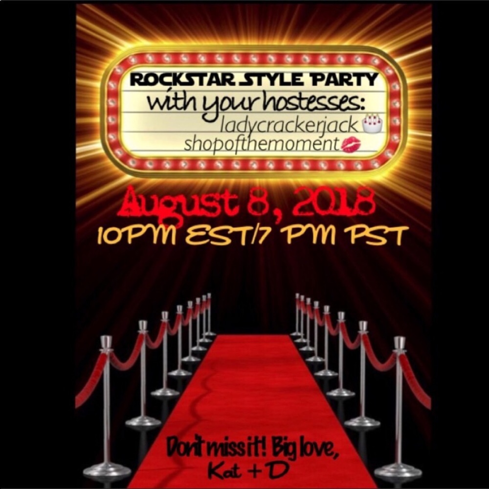 My❤️1st Posh Party-❤️Wed, 8/8/18❤️10 pm EST🌹